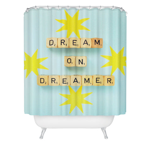 Happee Monkee Dream On Dreamer Shower Curtain
