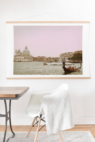 Happee Monkee Dreamy Venice Art Print And Hanger