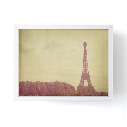 Happee Monkee Eiffel Tower Framed Mini Art Print