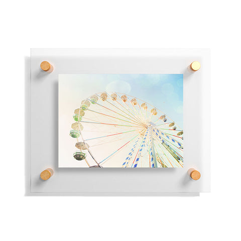 Happee Monkee Ferris Wheel Floating Acrylic Print