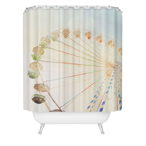 Happee Monkee Ferris Wheel Shower Curtain
