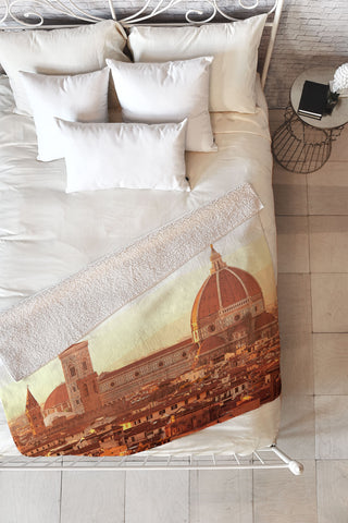 Happee Monkee Florence Duomo Fleece Throw Blanket