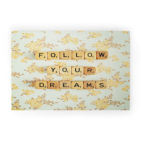 Happee Monkee Follow Your Dreams Welcome Mat