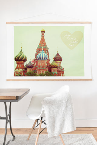 Happee Monkee From Russia With Love Art Print And Hanger