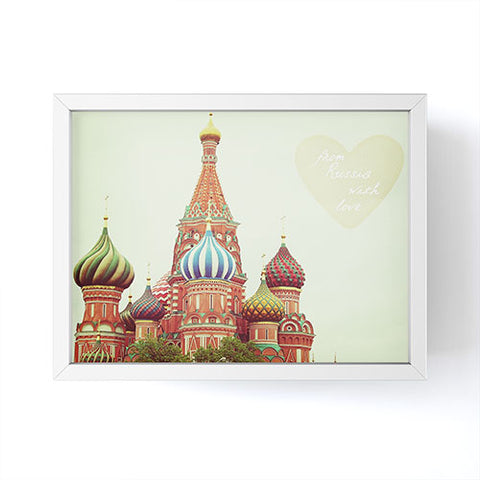 Happee Monkee From Russia With Love Framed Mini Art Print