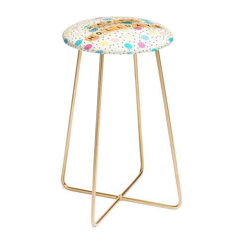 Happee Monkee Happy Holiday Baubles Counter Stool