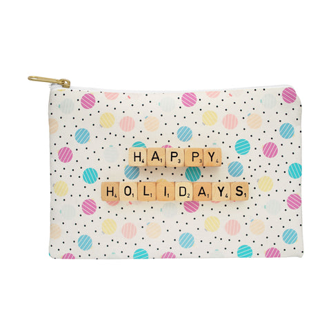 Happee Monkee Happy Holiday Baubles Pouch