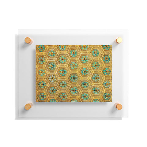 Happee Monkee Honeycomb Floating Acrylic Print