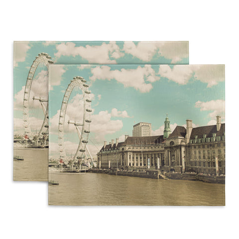 Happee Monkee London Eye Love You Placemat