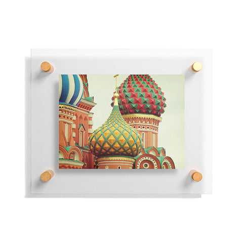Happee Monkee Moscow Onion Domes Floating Acrylic Print