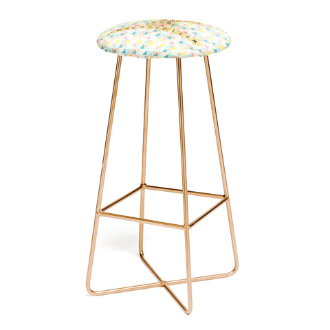 Happee Monkee Perfection In Our Imperfection Bar Stool