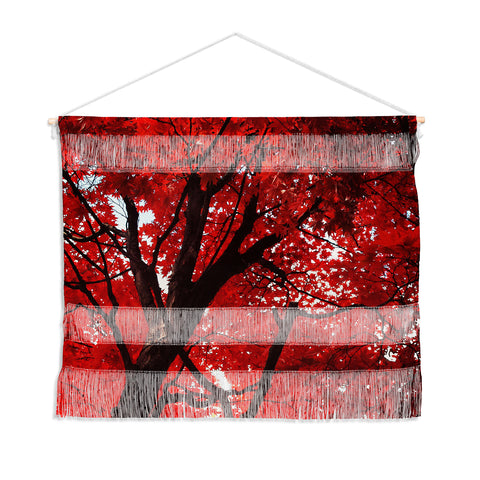 Happee Monkee Red Canopy Wall Hanging Landscape