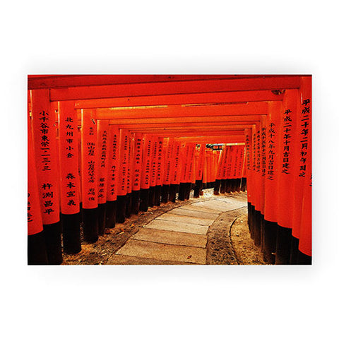 Happee Monkee Red Gates Kyoto Welcome Mat