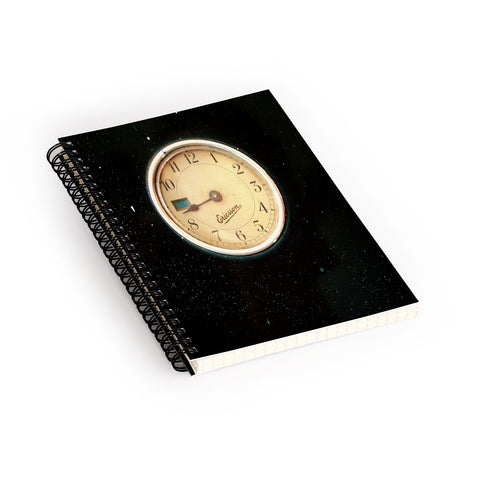 Happee Monkee Retro Clock Spiral Notebook