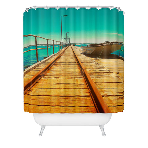 Happee Monkee The Jetty Shower Curtain