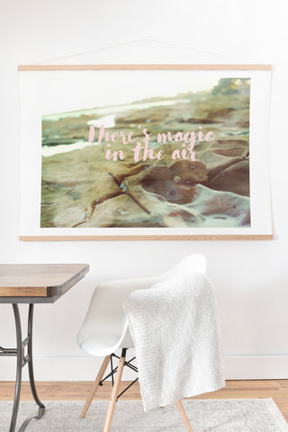 Happee Monkee There is Magic in the Air Art Print And Hanger