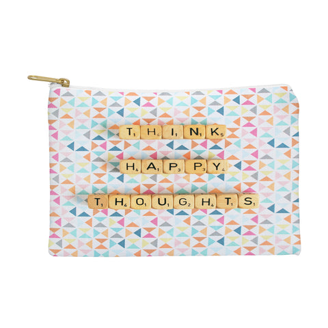 Happee Monkee Think Happy Thoughts Pouch