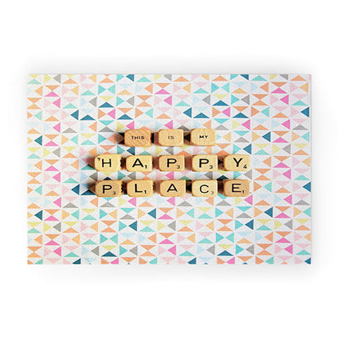 Happee Monkee This Is My Happy Place Welcome Mat