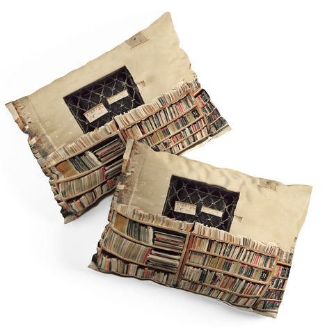 Happee Monkee Venice Bookstore Pillow Shams