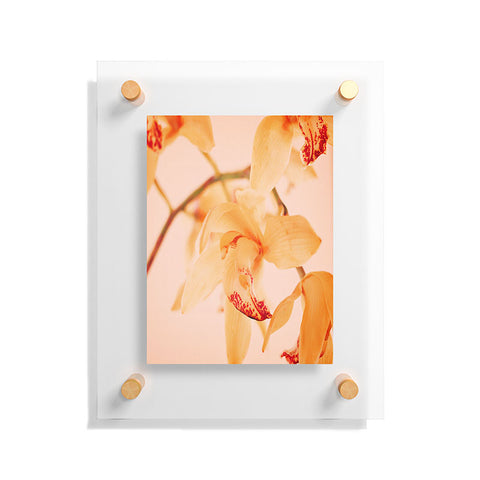 Happee Monkee Wild Orchids 2 Floating Acrylic Print
