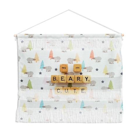 Happee Monkee You Are Beary Cute Wall Hanging Landscape