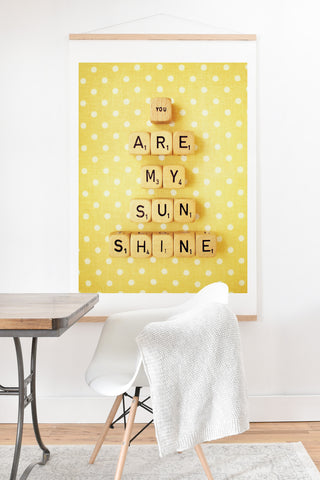 Happee Monkee You Are My Sunshine Art Print And Hanger