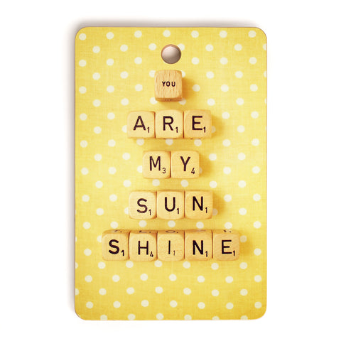 Happee Monkee You Are My Sunshine Cutting Board Rectangle