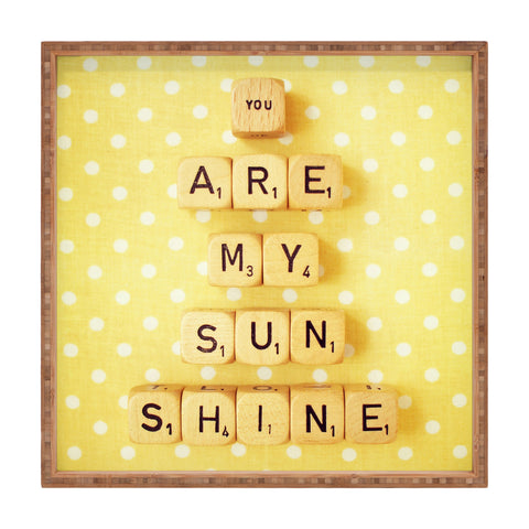 Happee Monkee You Are My Sunshine Square Tray