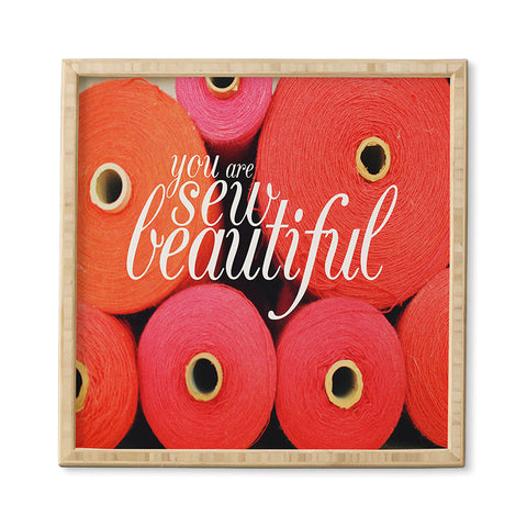 Happee Monkee You Are Sew Beautiful Framed Wall Art