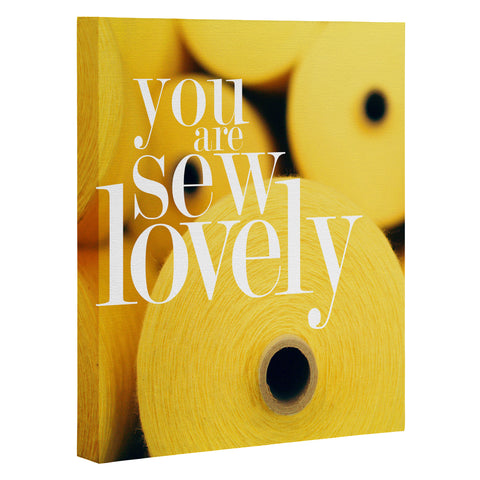 Happee Monkee You Are Sew Lovely Art Canvas
