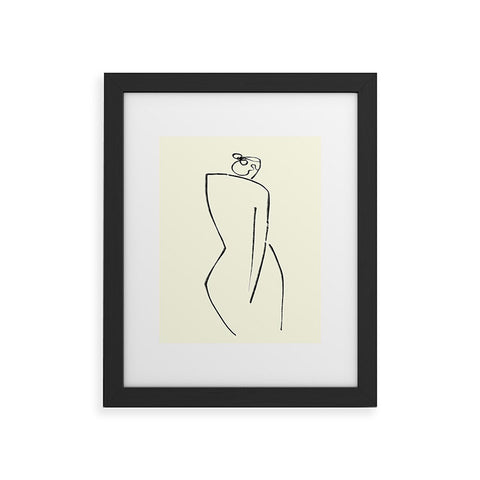 Happyminders Woman Framed Art Print