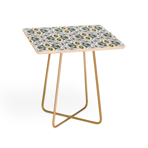 Heather Dutton Broderie Flax Side Table