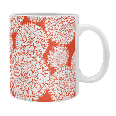 Heather Dutton Delightful Doilies Saffron Coffee Mug