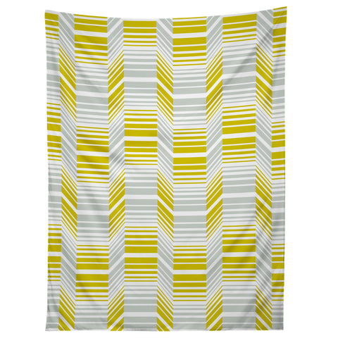 Heather Dutton Delineate Citron Tapestry
