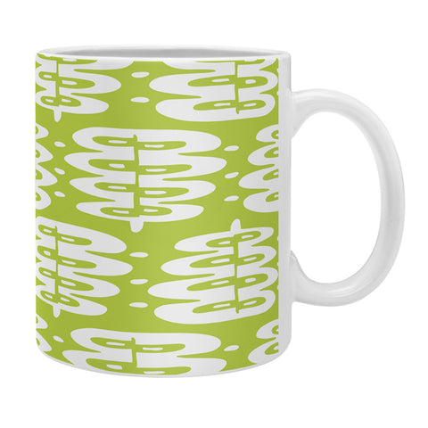 Heather Dutton Fern Frond Green Coffee Mug