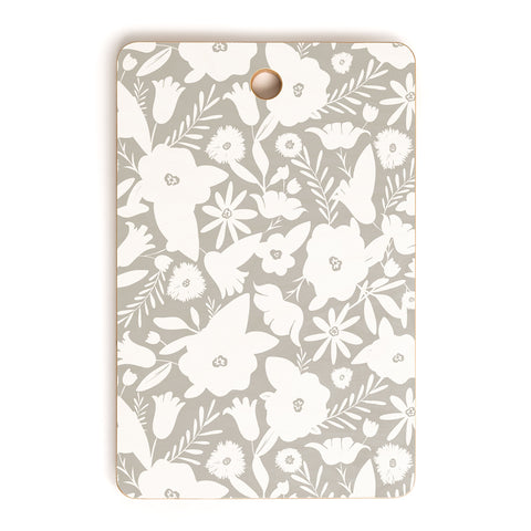 Heather Dutton Finley Floral Stone Cutting Board Rectangle