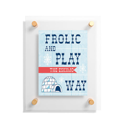 Heather Dutton Frolic And Play Floating Acrylic Print