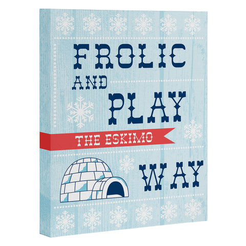 Heather Dutton Frolic And Play Art Canvas