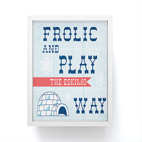 Heather Dutton Frolic And Play Framed Mini Art Print