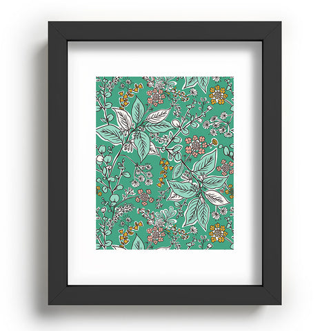 Heather Dutton Gracelyn Green Recessed Framing Rectangle