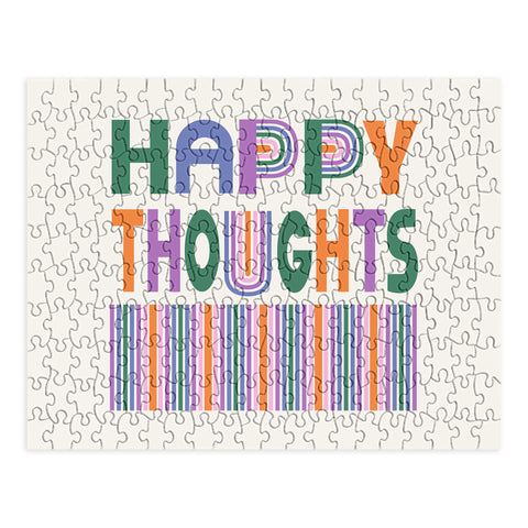 Heather Dutton Happy Thoughts Typography Puzzle