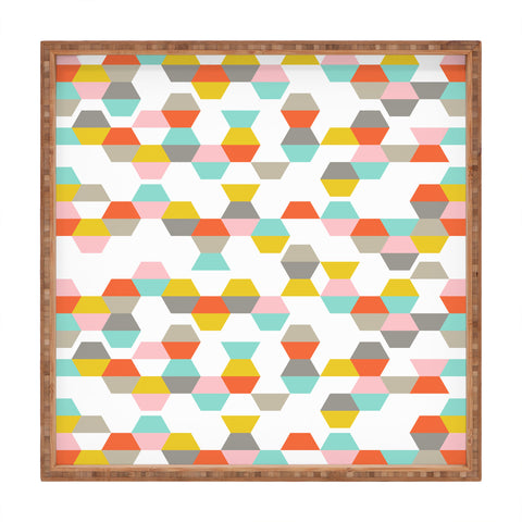 Heather Dutton Hex Code Square Tray