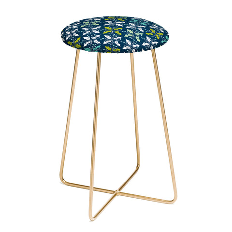 Heather Dutton Holly Go Lightly Midnight Counter Stool