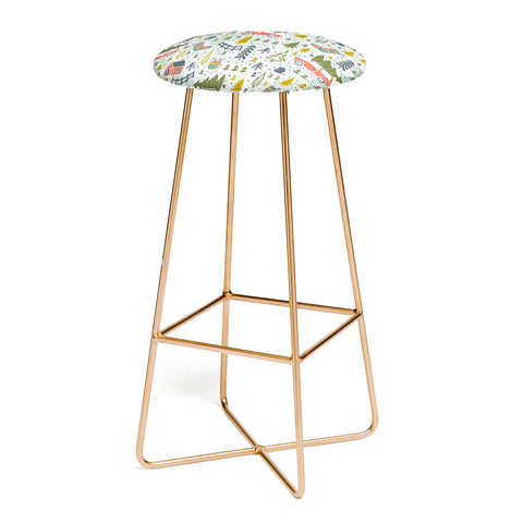 Heather Dutton Home For The Holidays Mint Bar Stool