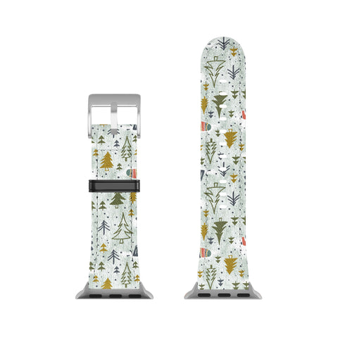 Heather Dutton Home For The Holidays Mint Apple Watch Band