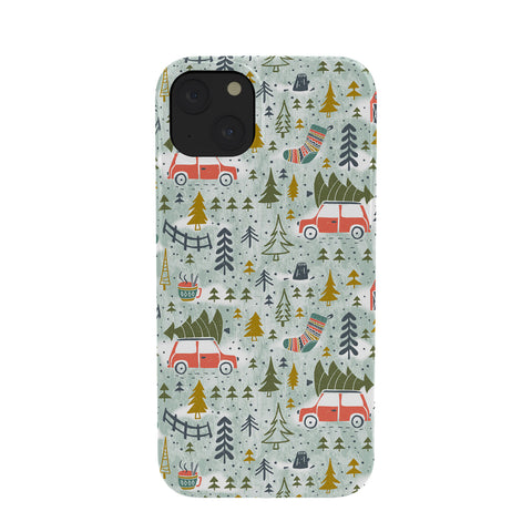 Heather Dutton Home For The Holidays Mint Phone Case