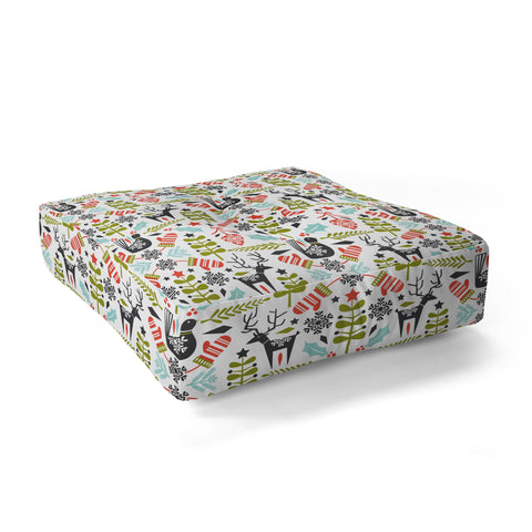 Heather Dutton Hygge Holiday Floor Pillow Square