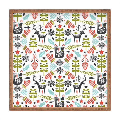 Heather Dutton Hygge Holiday Square Tray