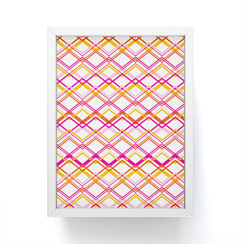 Heather Dutton Intersection Bright Framed Mini Art Print