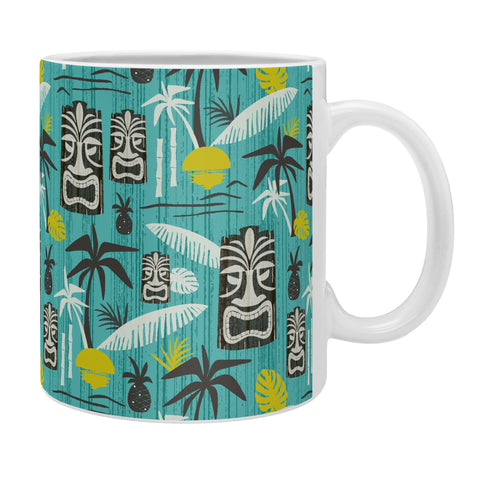 Heather Dutton Island Tiki Aqua Coffee Mug